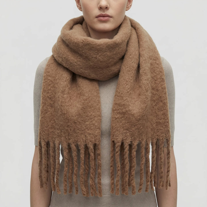 Frinova - Long Tassel Fringe Wrap Scarf