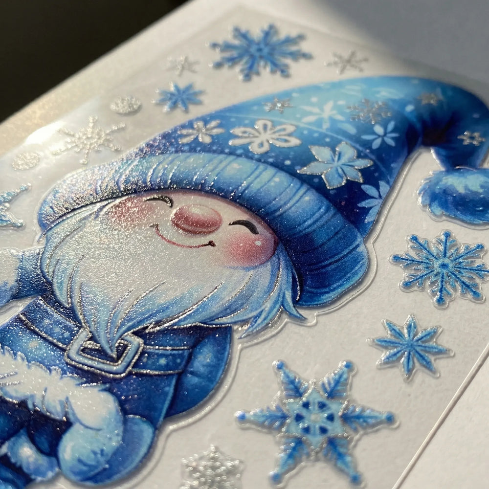 Frostique - Oversized Holiday Window Sticker Set