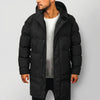 Förlängd Höft-Längd Hooded Parka