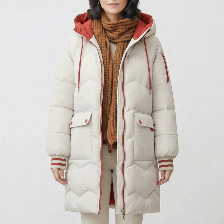 Frostova - Insulated Hooded Long Parka Coat