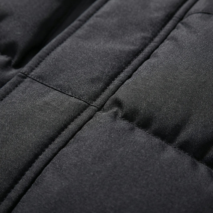 Frostven - Quilted Hooded Down Jacket For Men