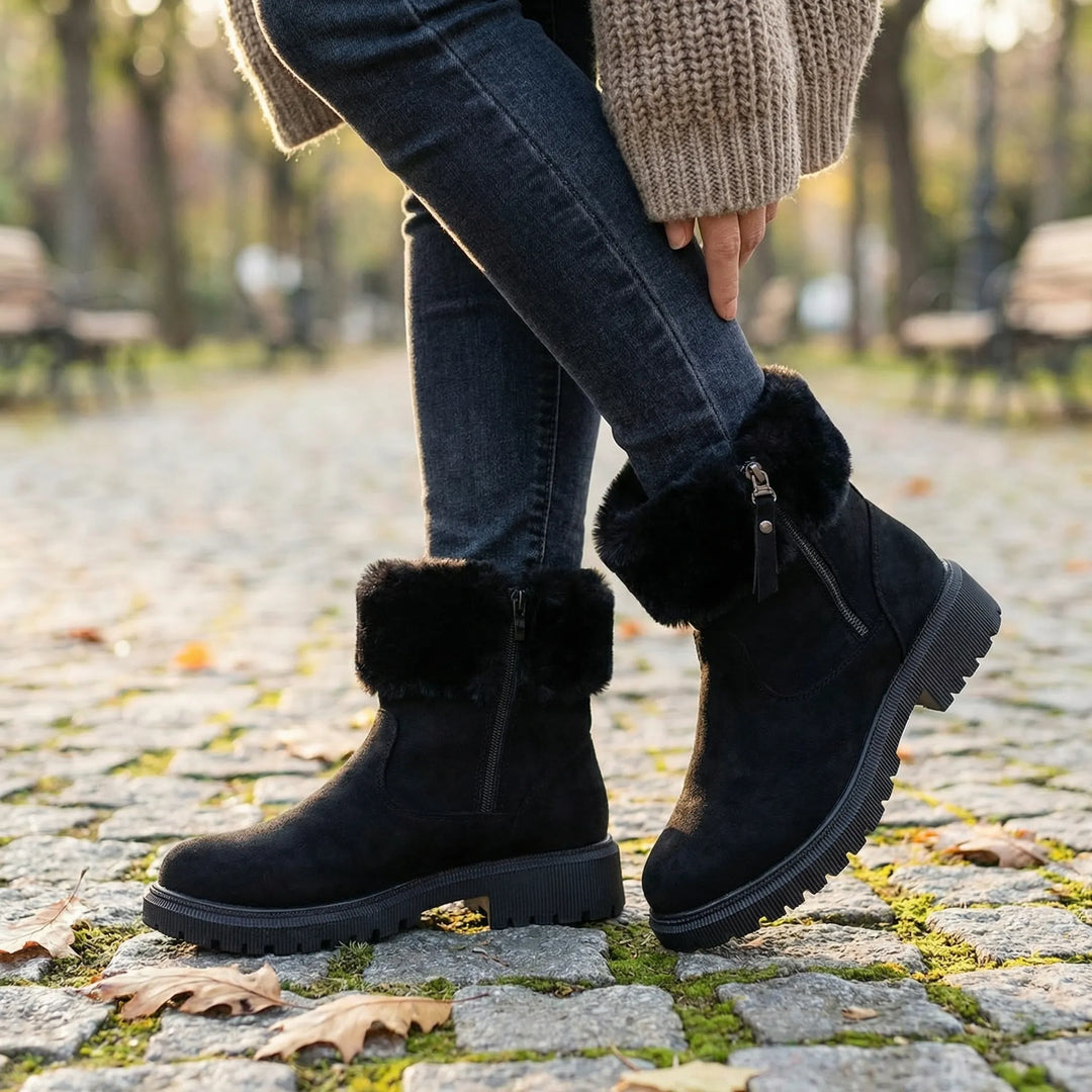 Frovina - Faux Fur-Lined Ankle Boot