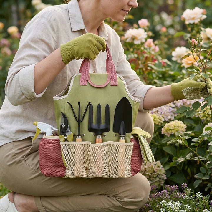 Gardenix - Complete Hand Tool Set With Carry Bag