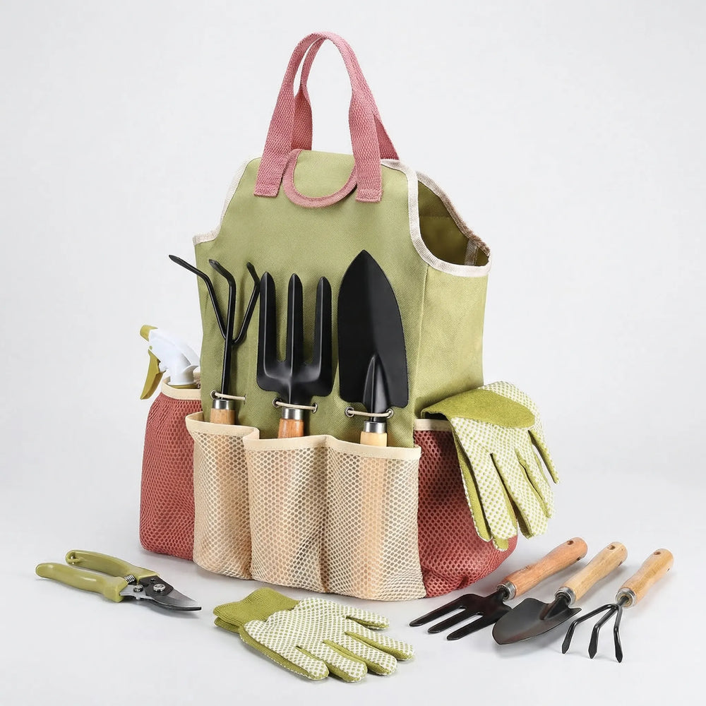 Gardenix - Complete Hand Tool Set With Carry Bag