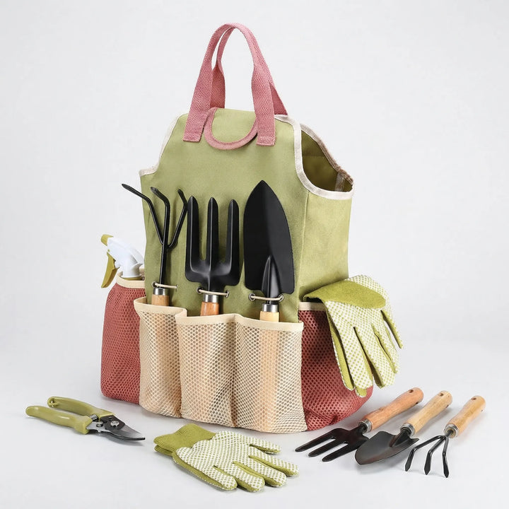 Gardenix - Complete Hand Tool Set With Carry Bag