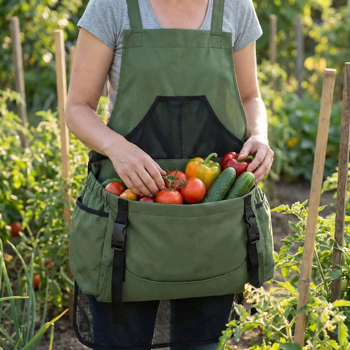 Gardenix - Multi-Pocket Outdoor Gardening Apron