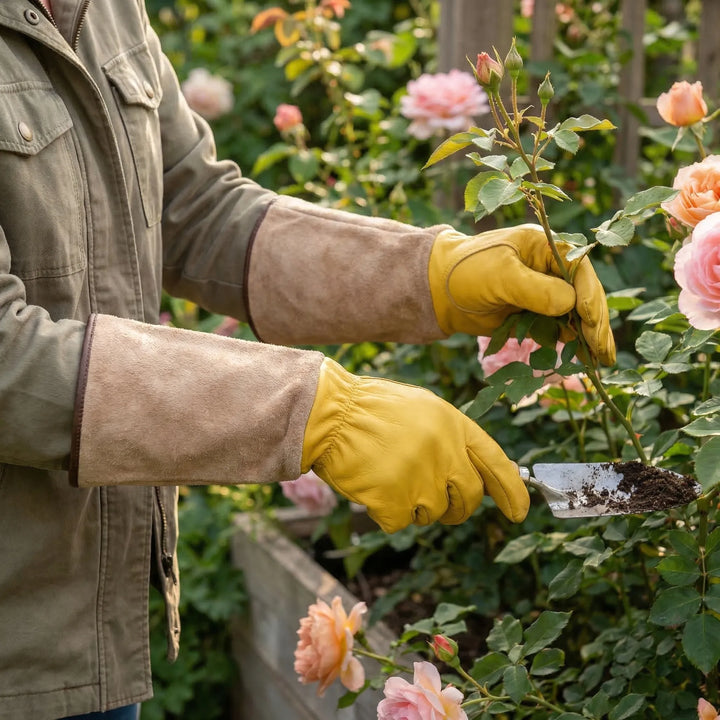 Garvenex - Long-Cuff Forearm Gardening Gloves