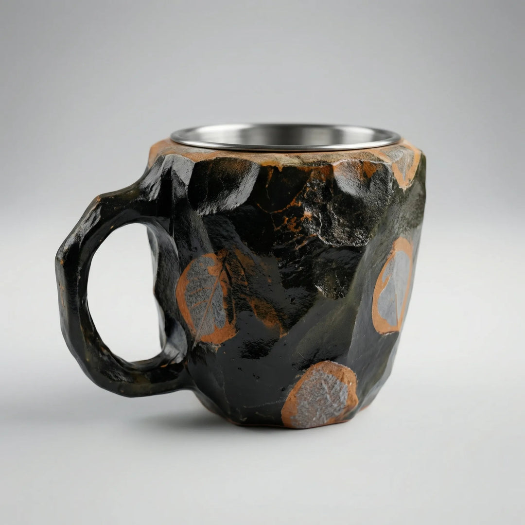Gemlux - Faceted Gemstone-Style Coffee Mug