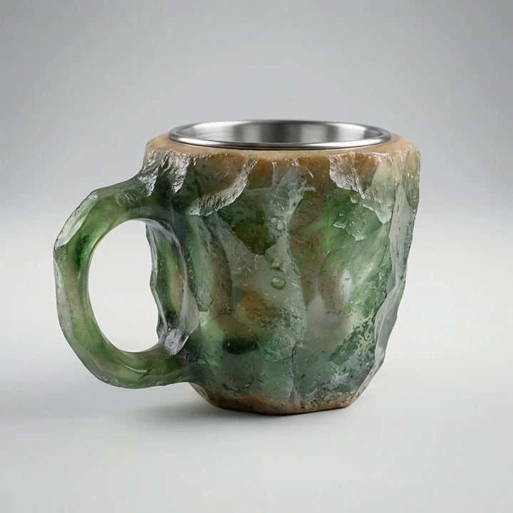 Gemlux - Faceted Gemstone-Style Coffee Mug