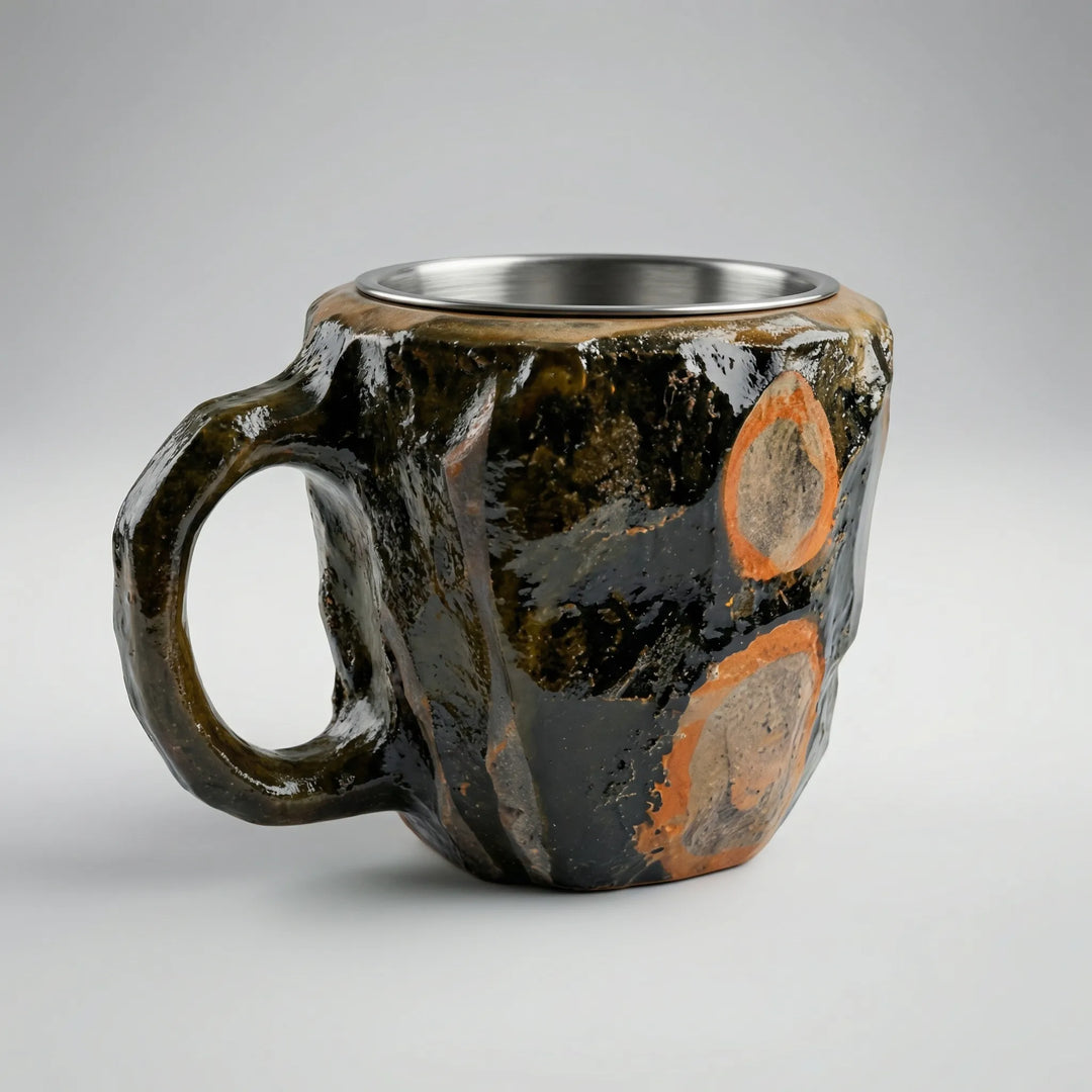 Gemlux - Faceted Gemstone-Style Coffee Mug