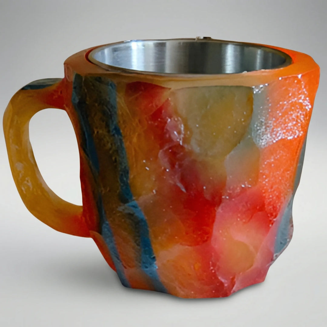 Gemlux - Faceted Gemstone-Style Coffee Mug