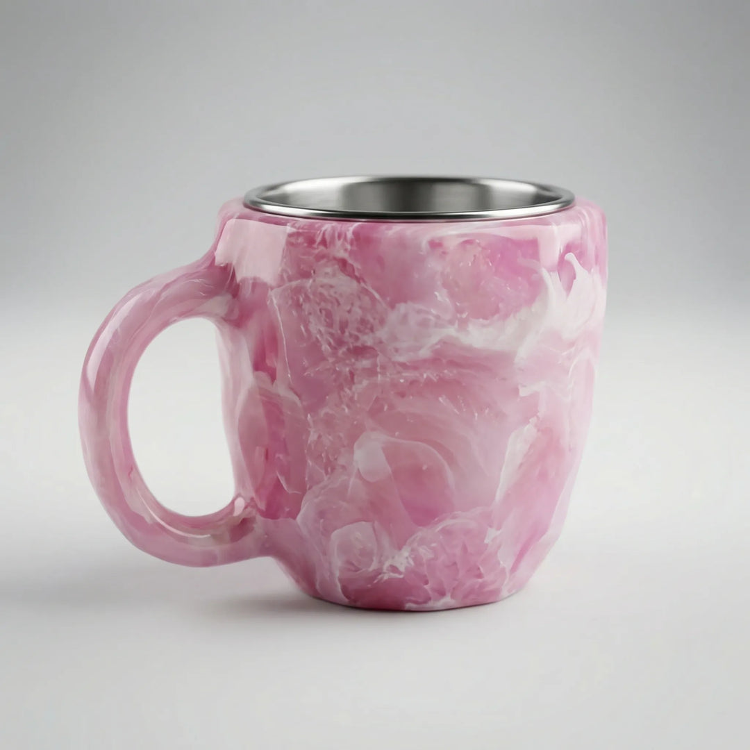 Gemlux - Faceted Gemstone-Style Coffee Mug