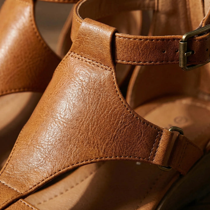 Gladriva - Wedge Heel Gladiator Sandal For Women