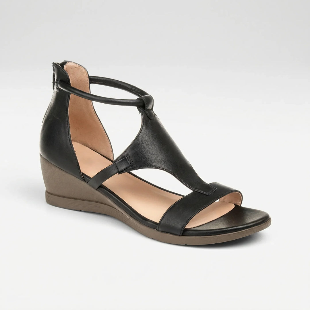 Gladriva - Wedge Heel Gladiator Sandal For Women