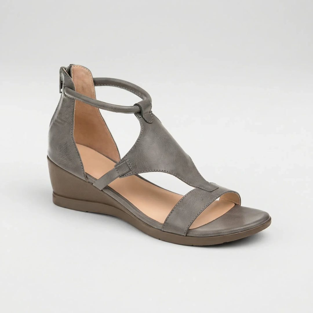 Gladriva - Wedge Heel Gladiator Sandal For Women