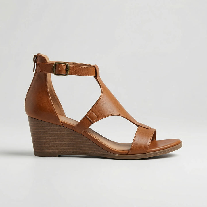 Gladriva - Wedge Heel Gladiator Sandal For Women