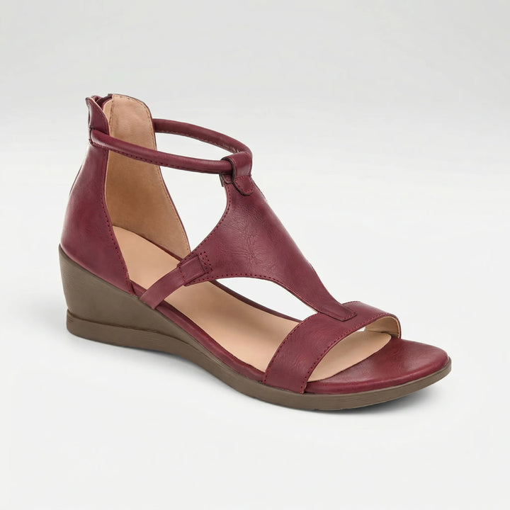 Gladriva - Wedge Heel Gladiator Sandal For Women