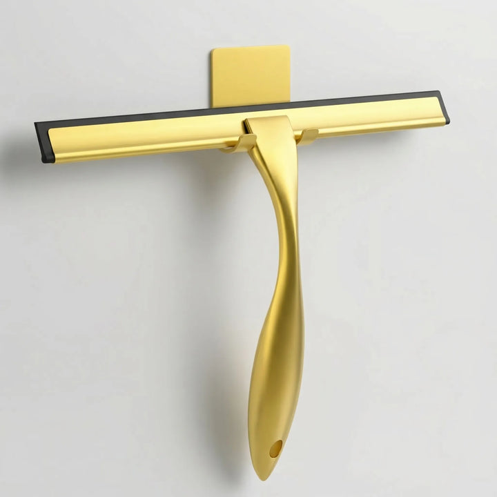 Gleevra - Compact Glass Squeegee With Wall Hooks
