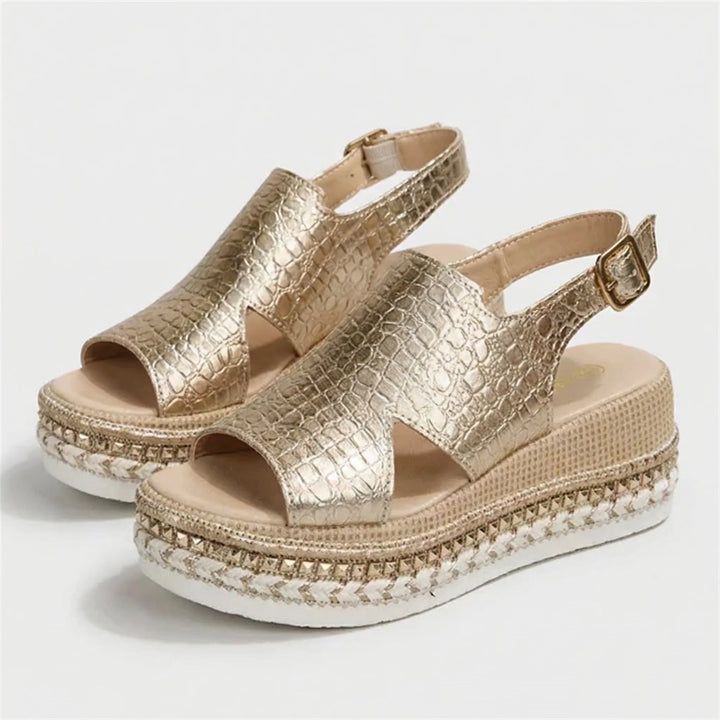 Glimmera - Platform Slingback Sandal For Women