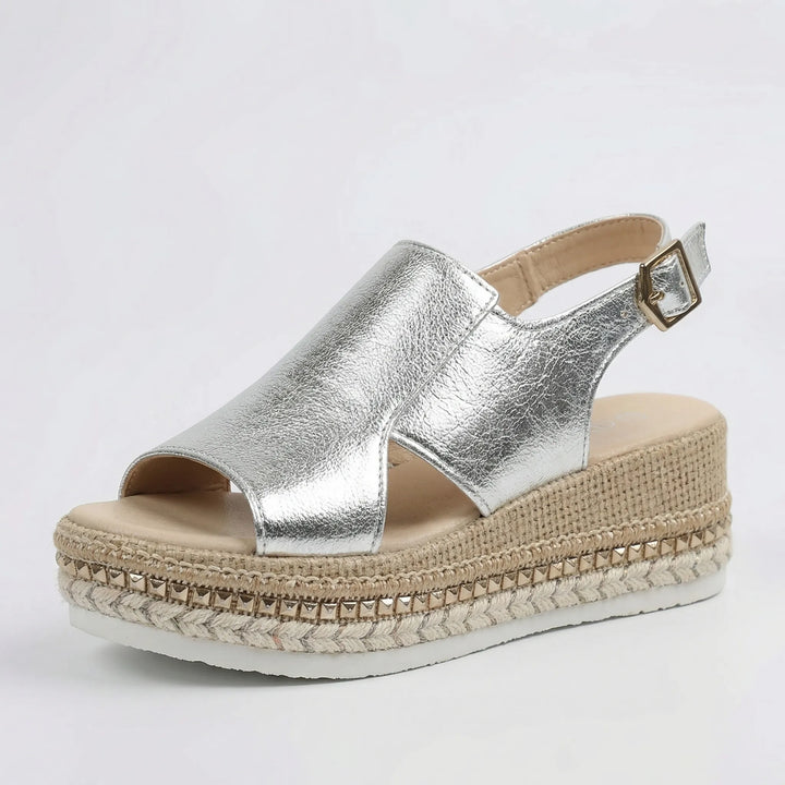 Glimmera - Platform Slingback Sandal For Women