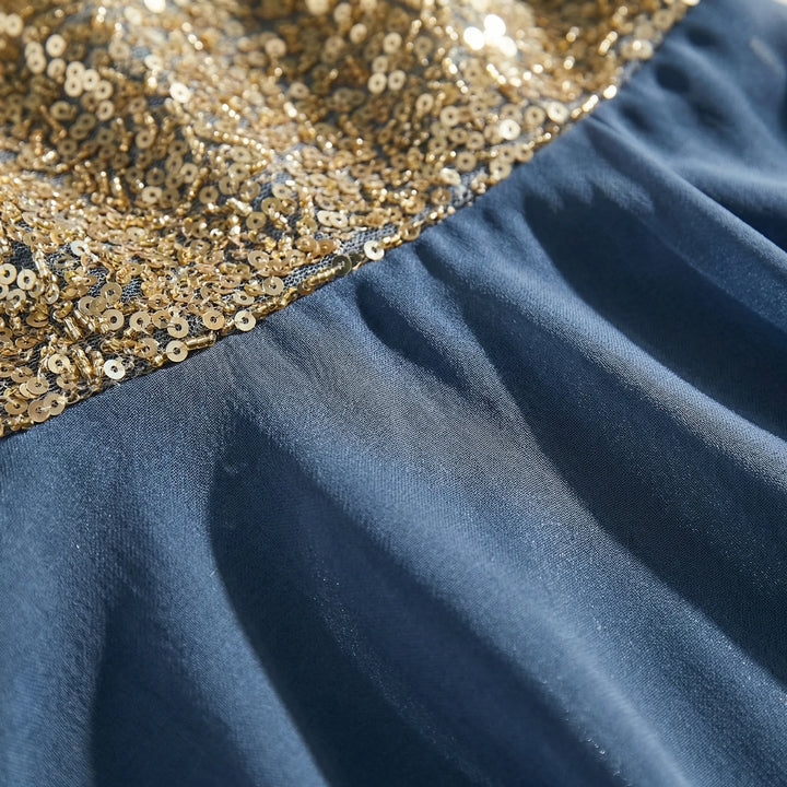 Glintessa - Sequin Bodice Midi Dress