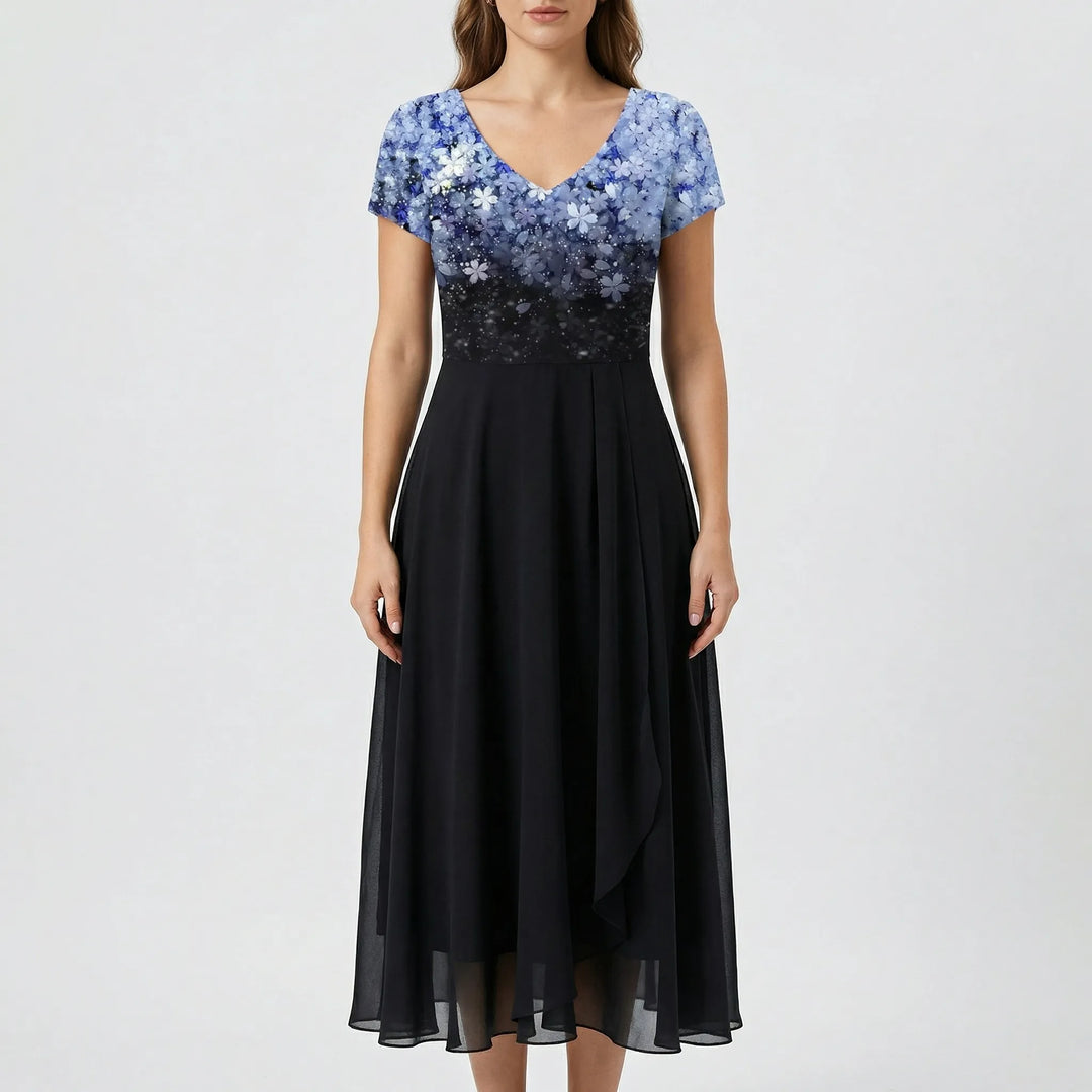 Glintessa - Sequin Bodice Midi Dress