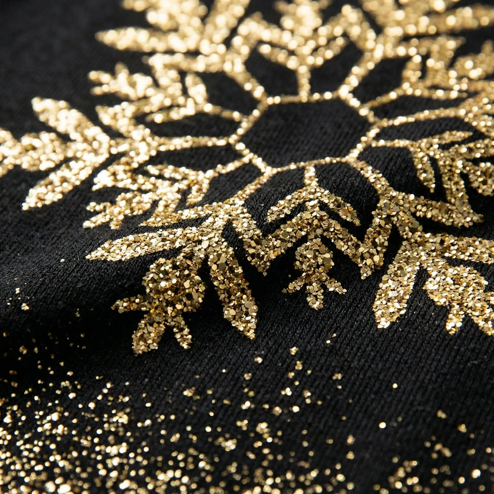 Glintfest - Long Sleeve Holiday Graphic Top