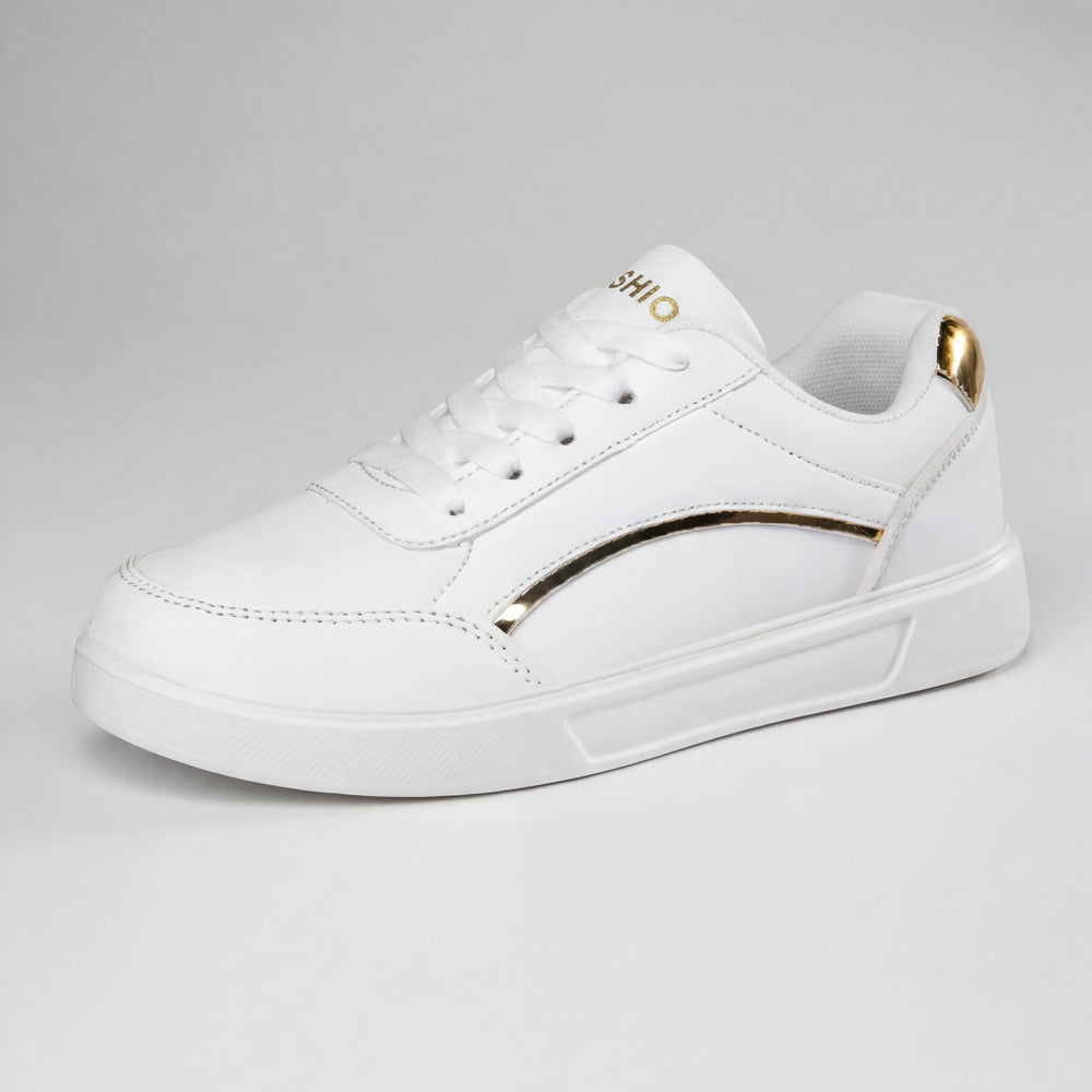 Glitzstep - Low-Cut Lace-Up Casual Sneaker