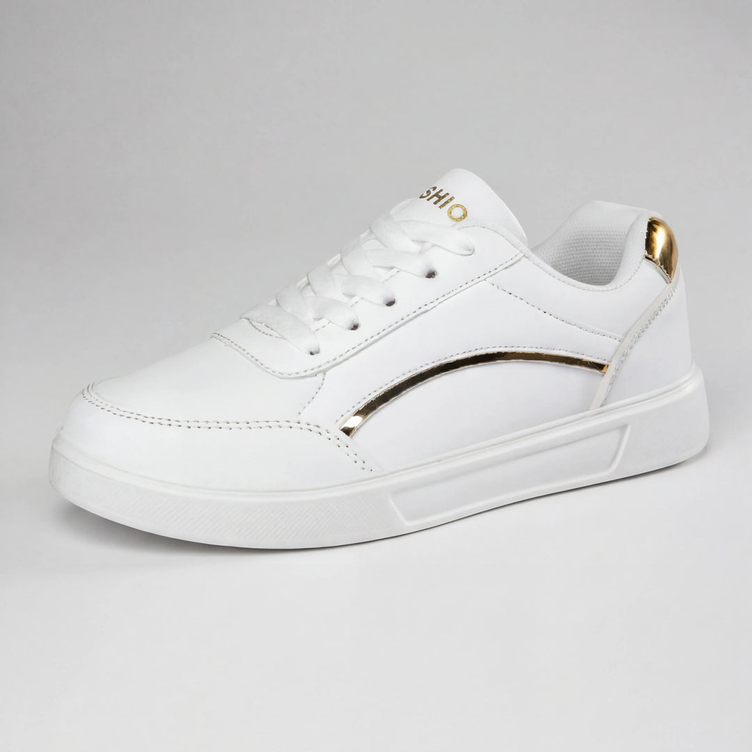 Glitzstep - Low-Cut Lace-Up Casual Sneaker