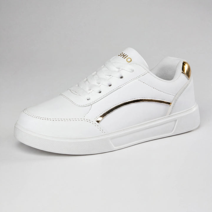 Glitzstep - Low-Cut Lace-Up Casual Sneaker