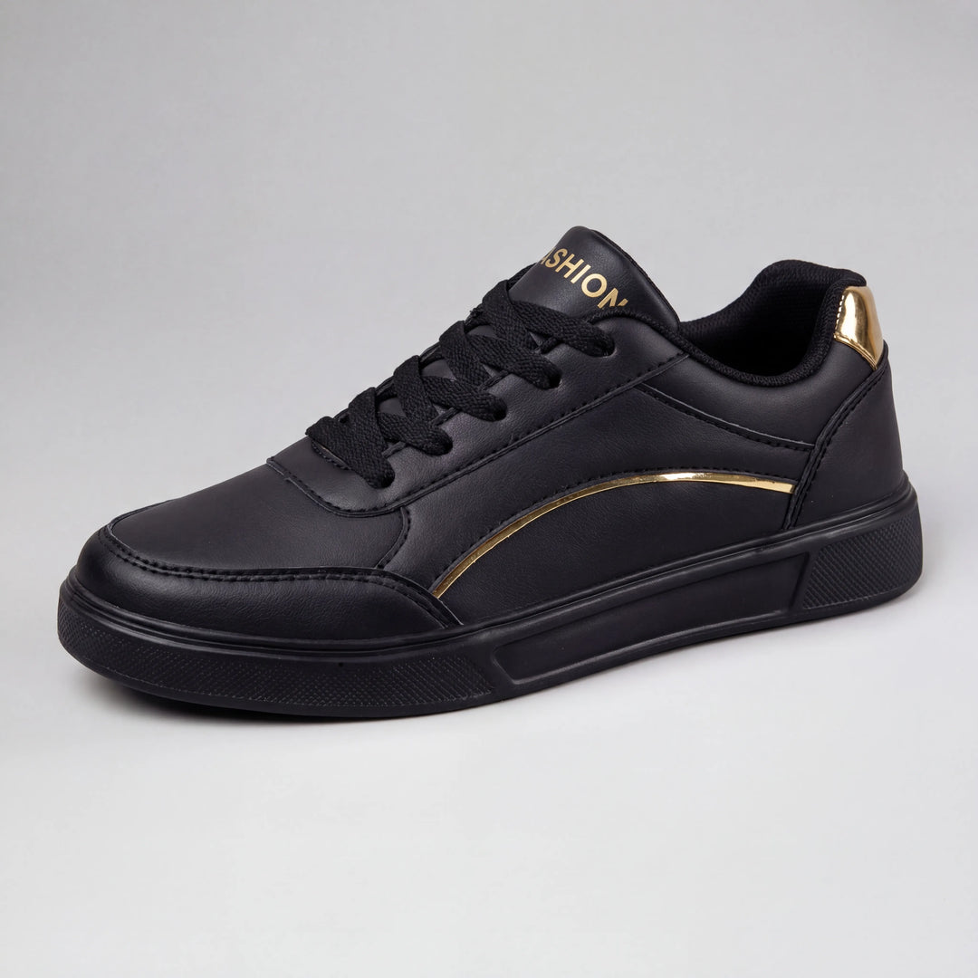 Glitzstep - Low-Cut Lace-Up Casual Sneaker