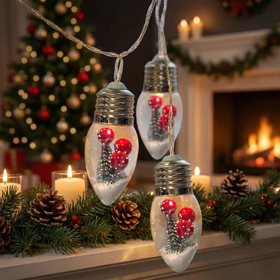 Globelit - Snow Globe Style LED String Lights