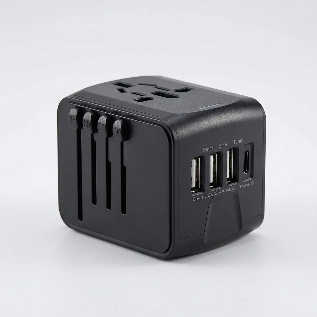 Globtrex - Compact All-In-One Universal Travel Adapter