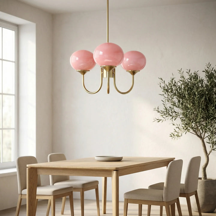 Glomara - Multi-Head Globe Shade Chandelier