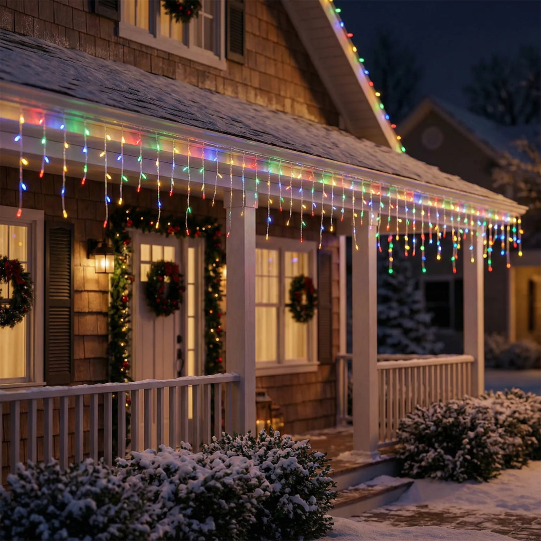 Glowdrape - Cascading LED Curtain String Light