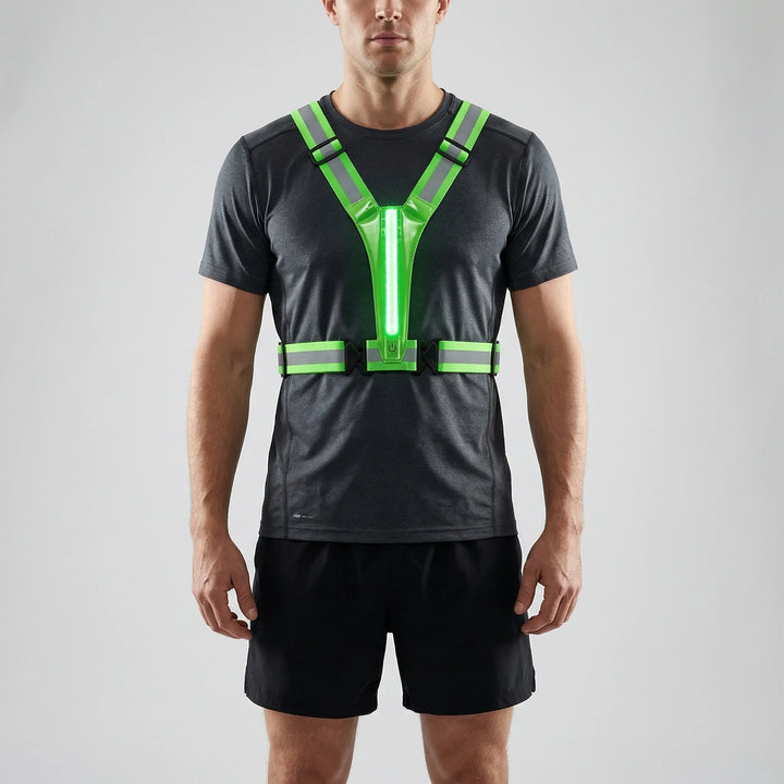 Glowstrap - LED Reflective Safety Running Vest