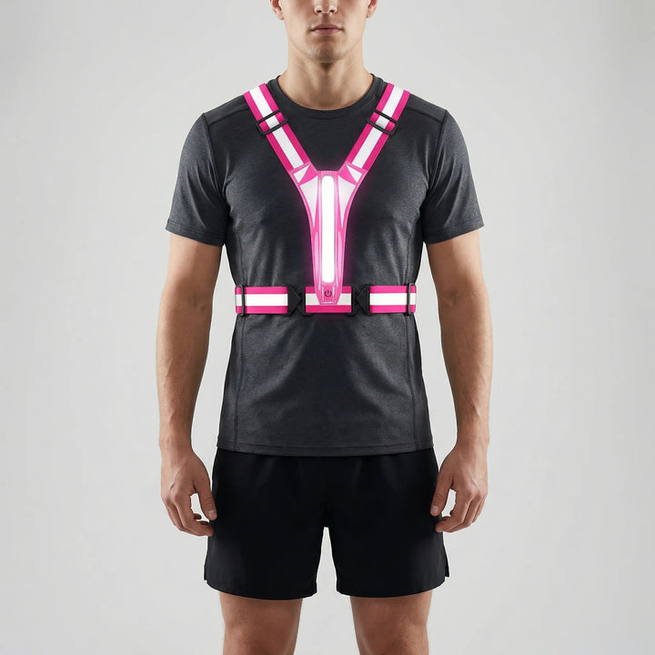 Glowstrap - LED Reflective Safety Running Vest