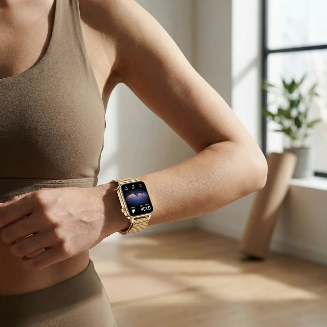 Glyntra - Slim Full-Touch Smartwatch For Women