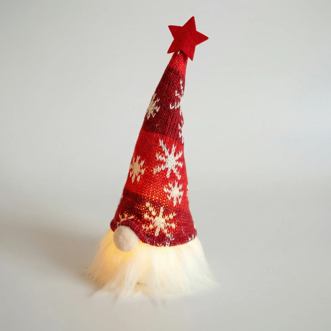 Gnomlix - LED Lit Hanging Gnome Ornament