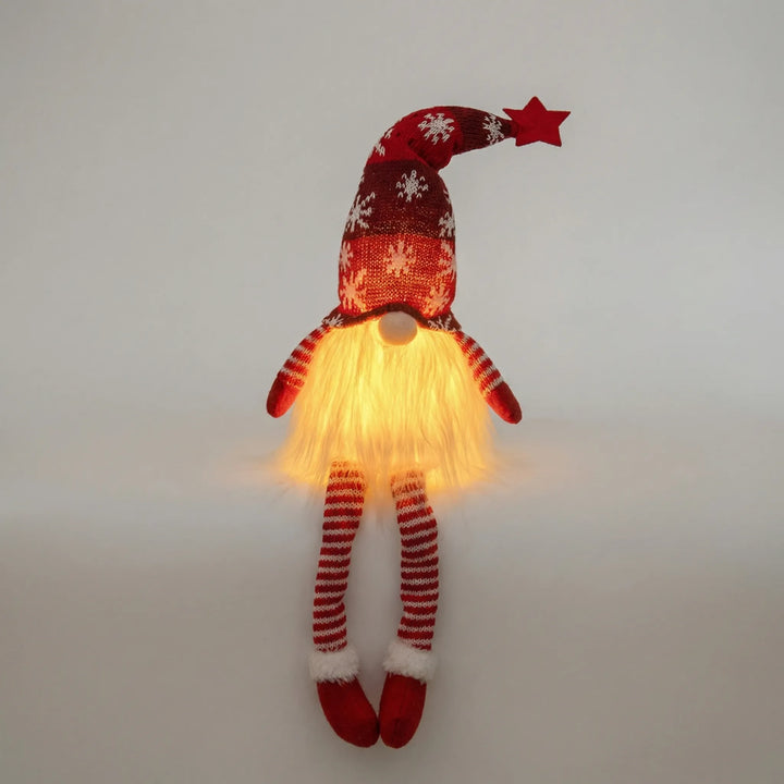 Gnomlix - LED Lit Hanging Gnome Ornament