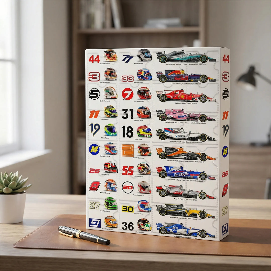 Grandprixvent - Formula 1 Themed Holiday Advent Calendar