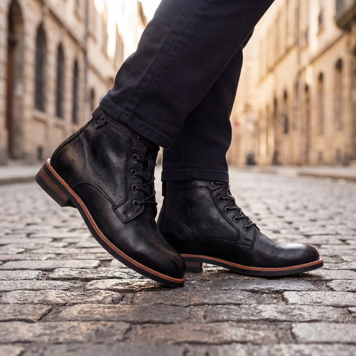 Graxton - Lace-Up Ankle Boot For Men