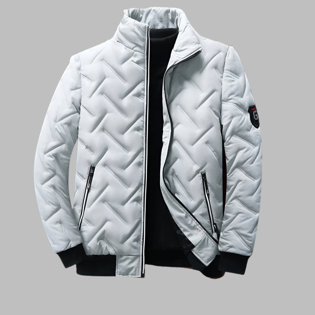 Full-Zip Vindjacka för Män