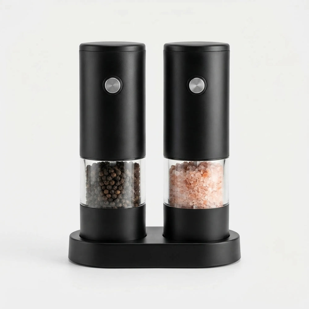 Grindovex - Battery-Powered Electric Spice Mill Set