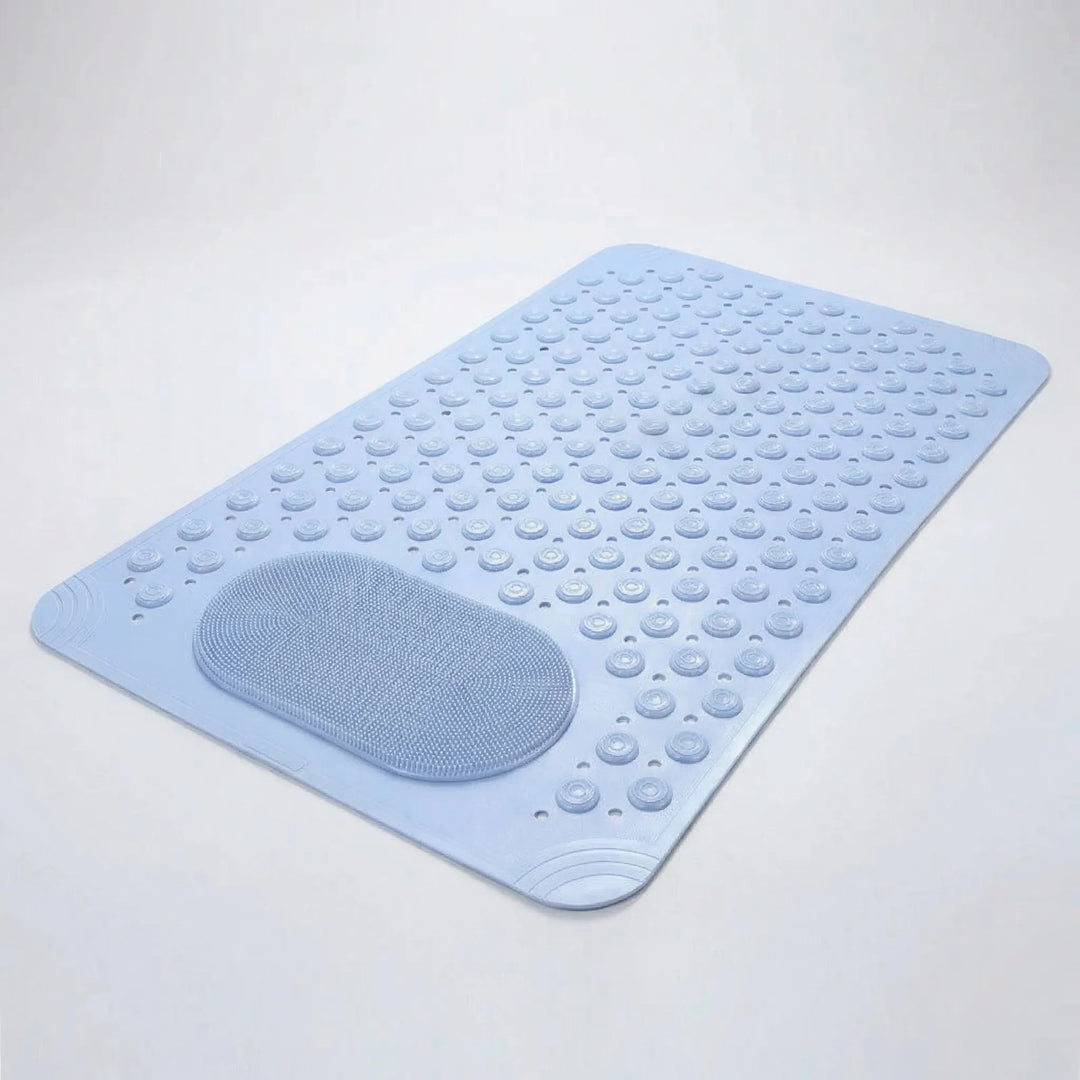 Grippex - Non-Slip Shower Mat With Foot Scrubber