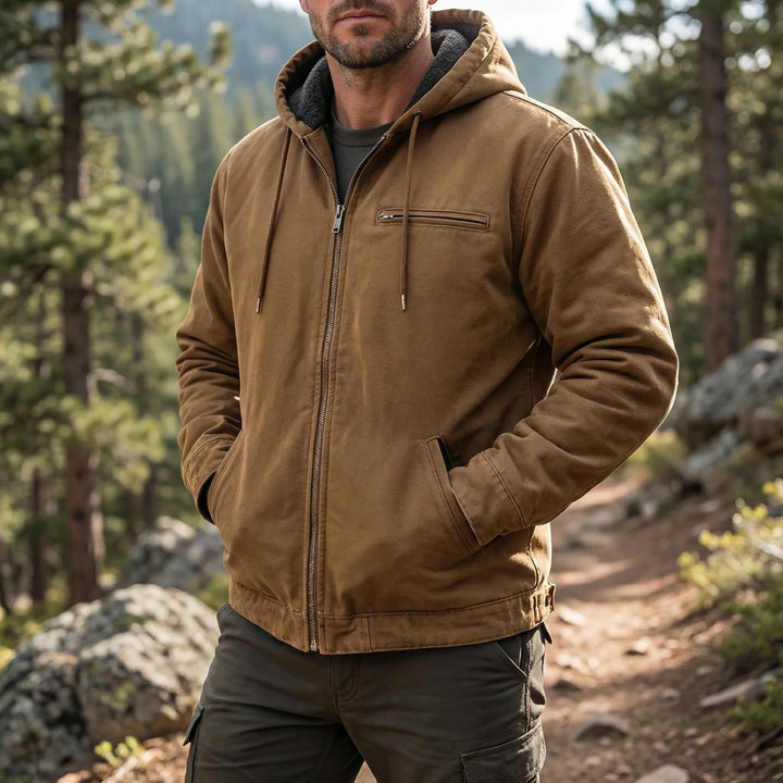 Grovelon - Hooded Full-Zip Outdoor Jacket