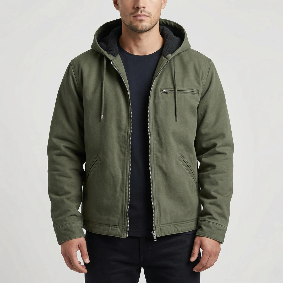 Grovelon - Hooded Full-Zip Outdoor Jacket