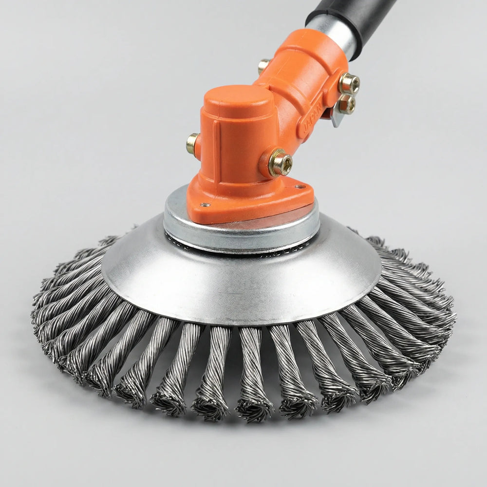 Gruvex - Heavy-Duty Wire Brush Trimmer Head