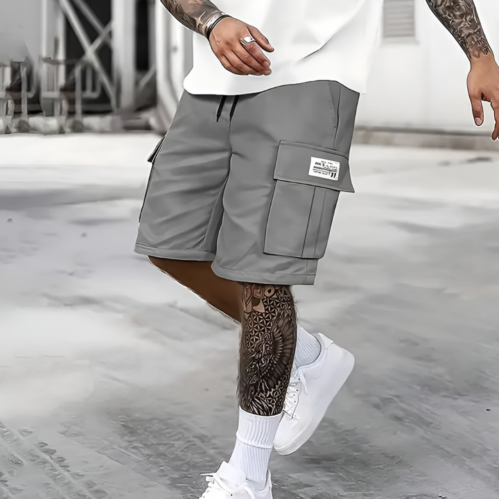 Loose-Fit - Cargo Shorts för Män