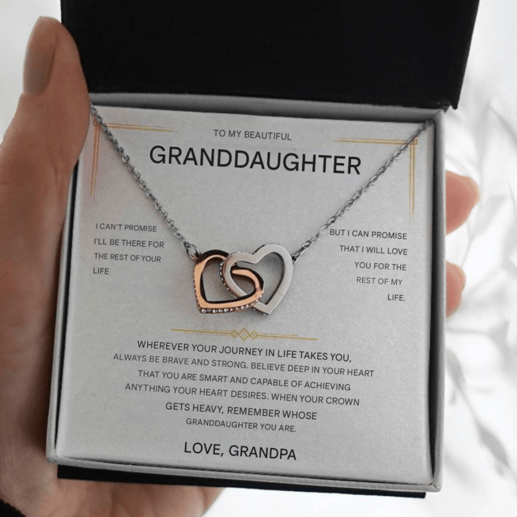 Hearlink - Interlocking Heart Pendant Necklace